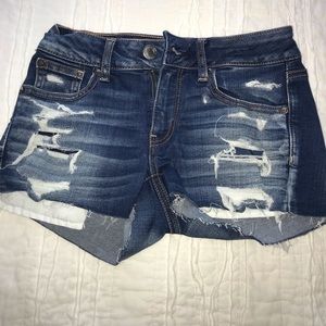 American Eagle Outfitters Ripped Jean Short